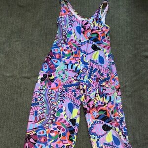 Colorful Abstract Women's Jumpsuit